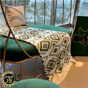 شال مبل و تخت هوم کاور مدل آکریلیک پانچ سایز 170×140 سانتیمتر