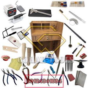 پکیج ابزار مبتدی طلاسازی و نقره سازی و مخراجکاری کد ۲