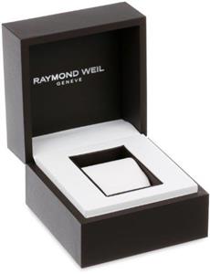 Raymond Weil Men's 5599-ST-20001 Tango Stainless Steel Case and Bracelet Black Dial Watch