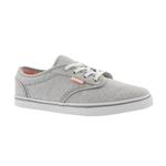 Vans Girl's Atwood Low (Menswear) Summer Gray Skateboarding Shoes VN000301ISI