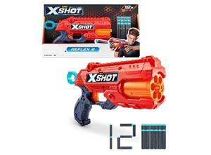 تفنگ ایکس شات X-Shot مدل Reflex 6 قرمز