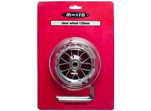 چرخ شفاف 120 میلی متری اسکوترهای Micro