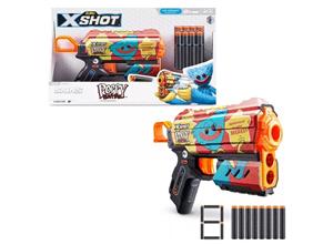 تفنگ ایکس شات X-Shot سری Skins مدل Poppy Playtime Timeout قرمز