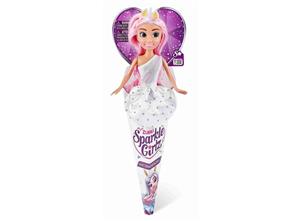 عروسک قیفی یونیکورن Sparkle Girlz مدل Unicorn Princess با موی صورتی