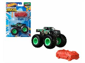 پک 2 تایی ماشین Hot Wheels سری Monster Truck مدل Skeleton Crew