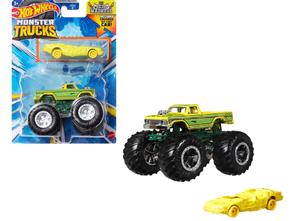 پک 2 تایی ماشین Hot Wheels سری Monster Truck مدل Midwest Madness