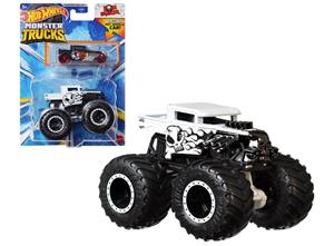 پک 2 تایی ماشین Hot Wheels سری Monster Truck مدل Bone Shaker