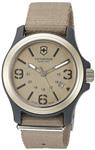 Victorinox Men's 241516 Original Analog Display Swiss Quartz Beige Watch