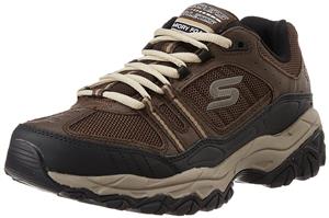 Skechers Men's After Burn Memory Fit - Strike Off Lace-Up Sneaker