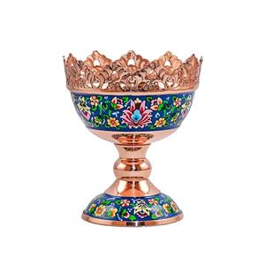 آجیل خوری پایه دار مس و پرداز کد 376 