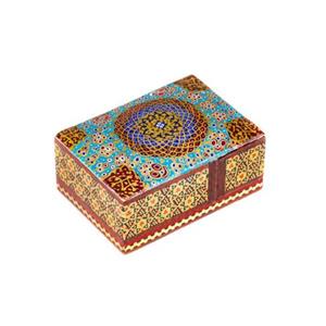جعبه جاکارتی خاتم کاری کد 371