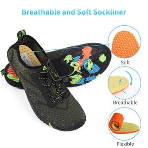 Water Sports Shoes for Women Men Aqua Quick Dry Socks Barefoot Swimming Beach Diving Surfing Yoga 