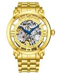 Stuhrling Original Men's 165B2B.333331 "Classic Winchester 44 Elite" 23k Gold-Layered Automatic Watch