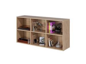کتابخانه دیواری ساده ام دی اف B125