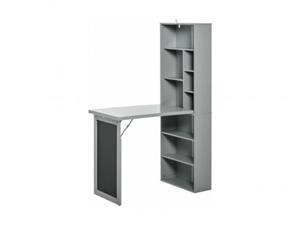 میز تحریر تاشو ساده کتابخانه دار طوسی M376