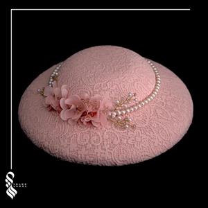 کلاه آیدا صورتی کد 01