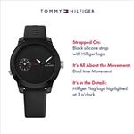 Tommy Hilfiger Men's 1791326 Analog Display Quartz Black Watch