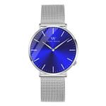 Welly Merck Swiss Movement Sapphire Crystal 42mm Men Luxury Watch Minimalist Ultra Thin Analog Wrist Watch 20mm Stainless Steel Mesh Band