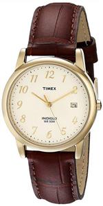 Timex Men's Easy Reader Date Leather Strap Watch