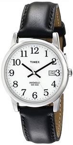 Timex Men's Easy Reader Date Leather Strap Watch