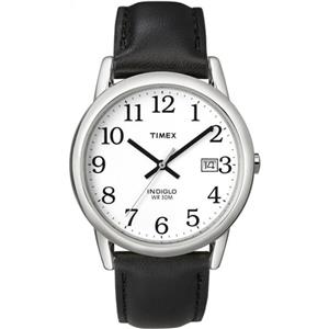 Timex Men's Easy Reader Date Leather Strap Watch