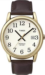 Timex Men's Easy Reader Date Leather Strap Watch