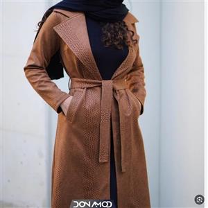پالتو زنانه سوییت طرح پوست ماری کد43