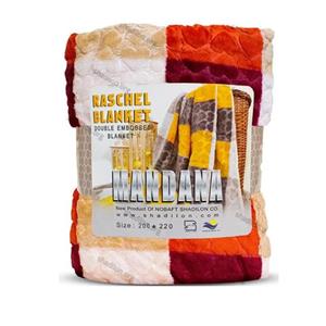 پتو مسافرتی شادیلون مدل ماندانا سایز دونفره