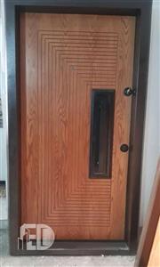 درب ضد سرقت روکش طبیعی بلوط کد RT3021