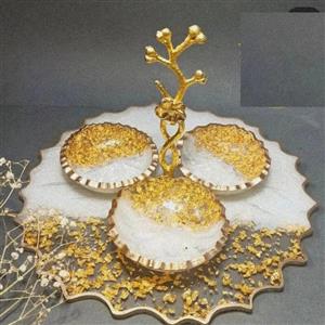 اردو خوری کاسه ای دو تکه ظرف سرو و پذیرایی 