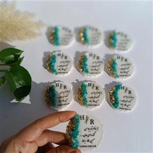 گیفت رزینی جدید و خاص سایز 5 سانتی  قابل اجرا درسایزهای مختلف