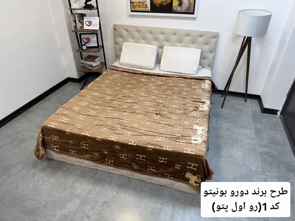 پتو چهارفصل دو نفره طرح کالسکه دورو بونیتو کد ۳