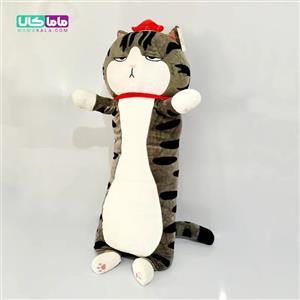 عروسک گربه لوسیفر بالشتی 80 سانتیمتر
