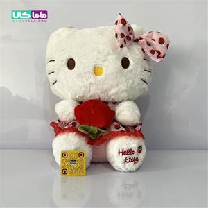 عروسک کیتی توت فرنگی به دست 45 سانتیمتر