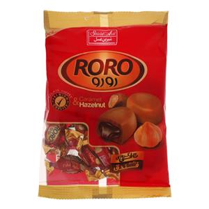 تافی کره ای با مغزی کرم فندق رورو شیرین عسل - 80 گرم