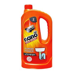 مایع لوله باز کن نارنجی نانو نیپ رفع گرفتگی سیفون و لوله 2000 میلی لیتر