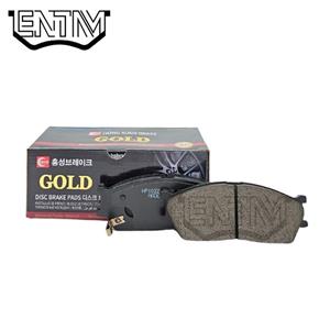 لنت ترمز جلو تیبا مدل 1390 تا 1403 برند گلد (GOLD)