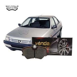 لنت ترمز جلو پژو 405 برند وندا (VANDA)