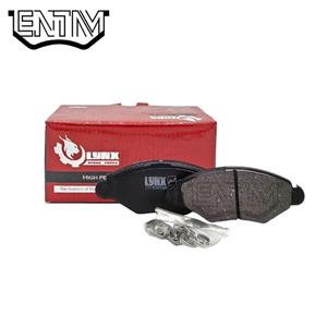 لنت ترمز جلو پژو 206 تیپ 2 1380-1392 برند لینکس (LYNX)