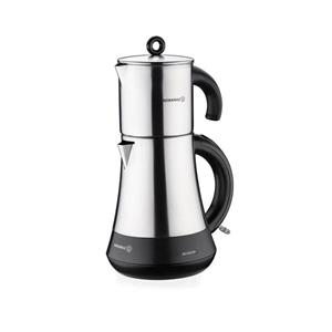 چای ساز و کتری برقی استیل کرکماز مدل Hasbahçe A851