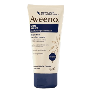 کرم دست تسکین‌دهنده و مرطوب‌کننده پوست خیلی خشک برند اوینو Aveeno حجم 75 میل
