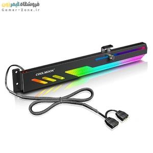 براکت کارت گرافیک (افقی) کولمون مدل CoolMoon GT8 5V 3Pin ARGB Horizental Graphics Card Support Bracket/Holder