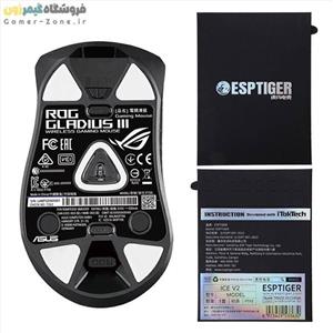 اسکیت موس راگ گلادیوس 3 مدل Esports Tiger ICE V2 Mouse Feet/Skates for ROG Gladius III