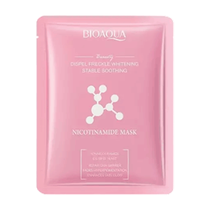 ماسک ورقه ای صورت بیوآکوا BioAqua مدل Nicotinamide
