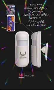 دزدگیر اماکن چشمی بیسیم واردن مدل W-L433