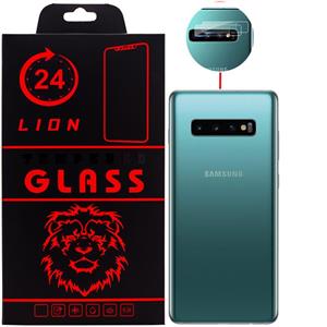 محافظ لنز دوربین لاین مدل RL007 مناسب برای گوشی موبایل سامسونگ Galaxy S10 Plus بسته 2 عددی LION Lens Protector For Samsung Pack Of 