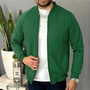 سویشرت مخمل سوییت مردانه اورجینال - L / کرمی شیری