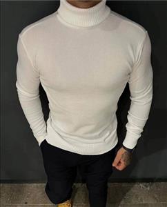 یقه اسکی مردانه درجه یک فری سایز - Free size / خاکستری