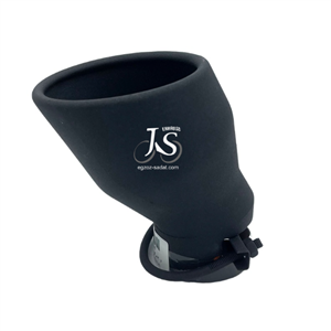 سر اگزوز جی اس مدل ۲۰۶ دم کج بیضی کربن کد ۲۱۸