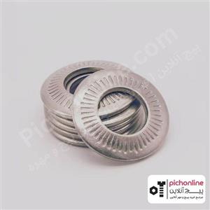 واشر بشقابی عاج دار (عاجدار NFE25511) سفید M12